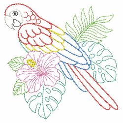Vintage Tropical Birds 03(Sm) machine embroidery designs