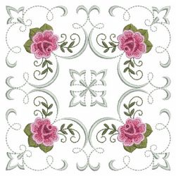 Filigree Roses Quilt 03(Sm) machine embroidery designs