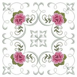 Filigree Roses Quilt 03(Md) machine embroidery designs