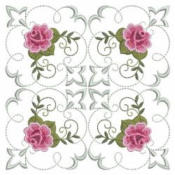 Filigree Roses Quilt 04(Md) machine embroidery designs