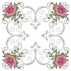 Filigree Roses Quilt 05(Lg) machine embroidery designs