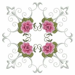 Filigree Roses Quilt 06(Md) machine embroidery designs