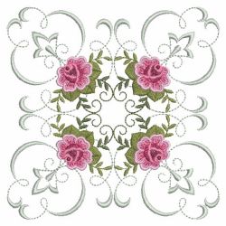 Filigree Roses Quilt 09(Md) machine embroidery designs