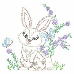 Vintage Spring Critters 2 03(Md) machine embroidery designs