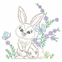 Vintage Spring Critters 2 03(Sm) machine embroidery designs