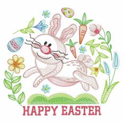 Rippled Happy Easter 2 04(Sm) machine embroidery designs