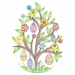 Rippled Happy Easter 2 07(Sm) machine embroidery designs