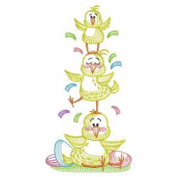 Rippled Happy Easter 2 10(Lg) machine embroidery designs