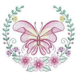 Spring Wreath(Md) machine embroidery designs