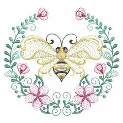 Spring Wreath 03(Sm) machine embroidery designs