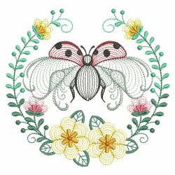 Spring Wreath 04(Lg) machine embroidery designs