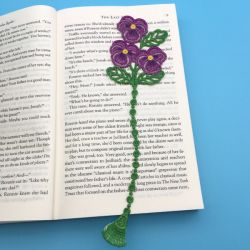 FSL Floral Bookmarks 4 03 machine embroidery designs