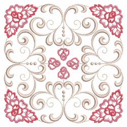 Filigree Roses Quilt 2 03(Md) machine embroidery designs
