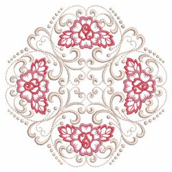 Filigree Roses Quilt 2 06(Sm) machine embroidery designs