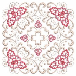 Filigree Roses Quilt 2 07(Sm) machine embroidery designs