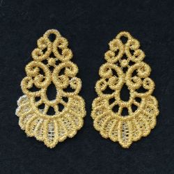 FSL Golden Earrings 02 machine embroidery designs