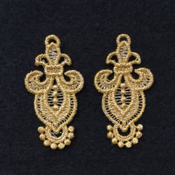 FSL Golden Earrings 08 machine embroidery designs