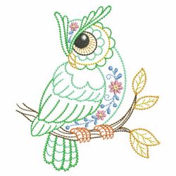 Vintage Owls 2 05(Md) machine embroidery designs
