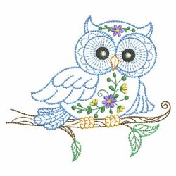 Vintage Owls 2 09(Md) machine embroidery designs