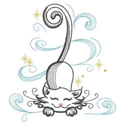 Black Cat 04(Md) machine embroidery designs