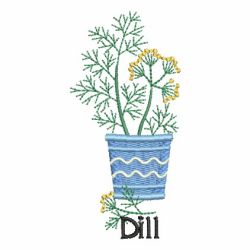 Kitchen Herbs 2 02 machine embroidery designs