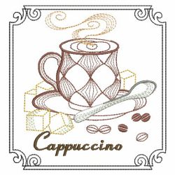 Coffee Types 01(Lg) machine embroidery designs