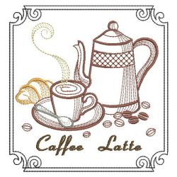 Coffee Types 05(Lg) machine embroidery designs