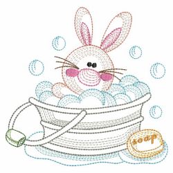 Vintage Bathtime Fun 07(Md) machine embroidery designs