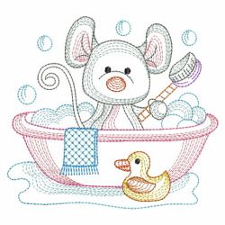 Vintage Bathtime Fun 09(Sm) machine embroidery designs