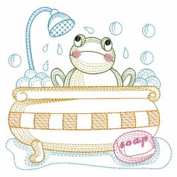 Vintage Bathtime Fun 11(Lg) machine embroidery designs