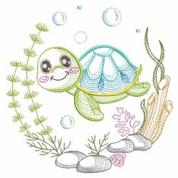 Vintage Sea Life 01(Md) machine embroidery designs