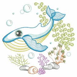 Vintage Sea Life 03(Lg) machine embroidery designs
