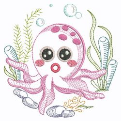 Vintage Sea Life 04(Lg) machine embroidery designs