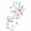 Vintage Swirl Flowers 03(Md)