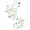 Vintage Swirl Flowers 10(Lg)