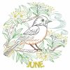 Vintage Birds Of The Month 06(Sm)