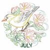 Vintage Birds Of The Month 07(Md)