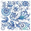 Delft Blue Floral Birds 2 05(Sm)