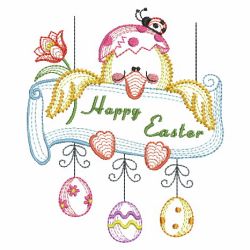 Easter Duck 04(Lg) machine embroidery designs