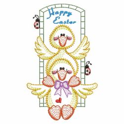 Easter Duck 05(Md) machine embroidery designs