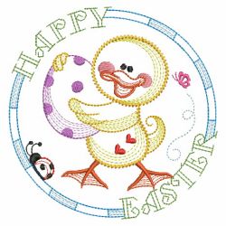 Easter Duck 09(Lg) machine embroidery designs