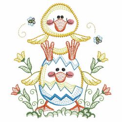 Easter Duck 12(Lg) machine embroidery designs