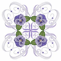 Heirloom Pansy Quilt 02(Md)