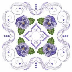 Heirloom Pansy Quilt 04(Md)