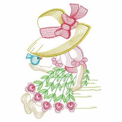 Spring Sunbonnet Sue 3 09(Md) machine embroidery designs