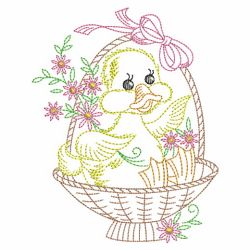 Vintage Basket Of Critters 04(Lg)