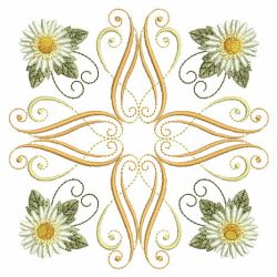 Filigree Daisy Quilt 01(Sm) machine embroidery designs