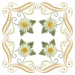 Filigree Daisy Quilt 03(Md) machine embroidery designs
