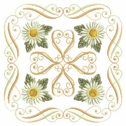 Filigree Daisy Quilt 04(Lg) machine embroidery designs
