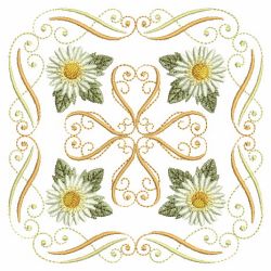 Filigree Daisy Quilt 04(Md) machine embroidery designs